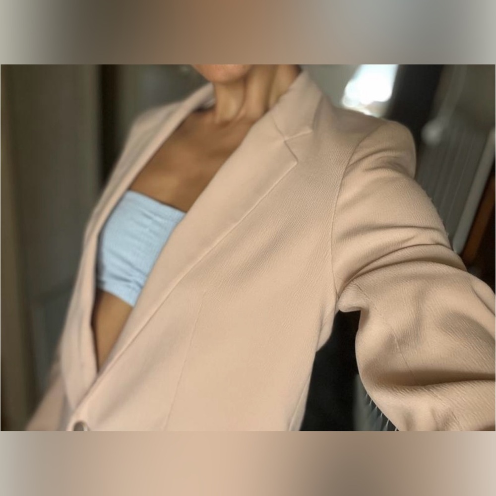 Beige jacket.Sooo comfy